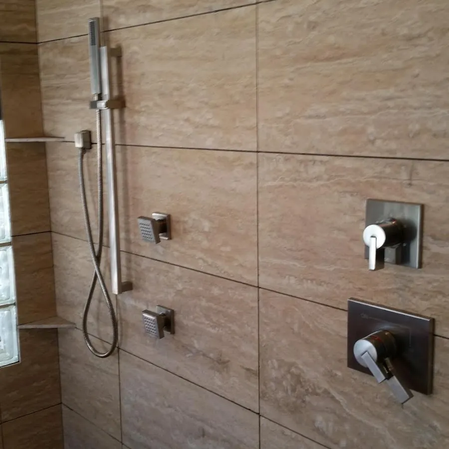 Shower fixture installation for Water Heater Replacement in Montrose